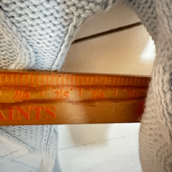 NWT MERSEA LIBSON TRAVELER OS sky blue Mock knit soft cozy acrylic coastal boho - Picture 11 of 14